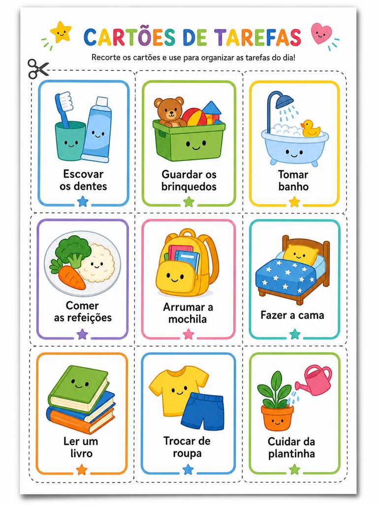 Material da Rotina Mágica Kids 3