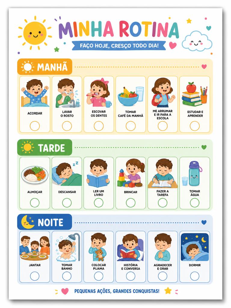 Material da Rotina Mágica Kids 2